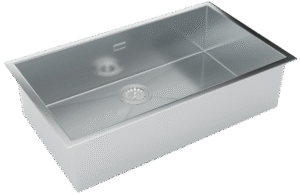 TARJA PARA COCINA SUBMONTAR 77 X 45 CM TECNOLAM MODELO FILOQUADRA77X45