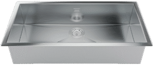 TARJA PARA COCINA SUBMONTAR 85 X 45 CM TECNOLAM MODELO FILOQUADRA85x45