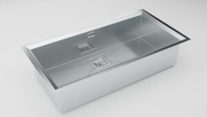 FREGADERO GLAMOUR 86 X 45 CM