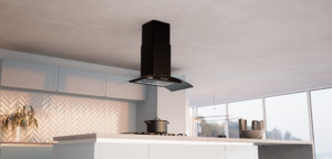 CAMPANA DECORATIVA DE PARED 90 CM