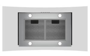 CAMPANA DECORATIVA DE PARED 90 CM