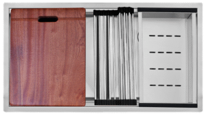 FREGADERO PARA COCINA EMPOTRAR Y SUBMONTAR 83.8 X 48.3 CM