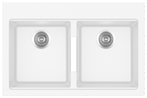 FREGADERO PARA COCINA EMPOTRAR Y SUBMONTAR 83.8 X 55.9 CM