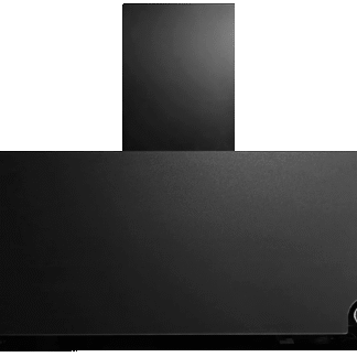 CAMPANA DECORATIVA PARED 90 CM NUUR MODELO CAMEXPA90IM