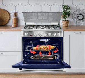 ESTUFA GAS Y AIR FRYER 76 CM