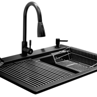 TARJA PARA COCINA EMPOTRAR 74 X 45 CM KELE MODELO KELEGO 4 BLACK