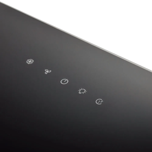 CAMPANA DECORATIVA DE PARED WHIRLPOOL DE 80 CM WHV8040B