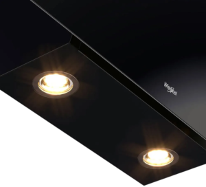 CAMPANA DECORATIVA DE PARED WHIRLPOOL DE 80 CM WHV8040B