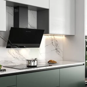 CAMPANA DECORATIVA DE PARED WHIRLPOOL DE 80 CM WHV8040B