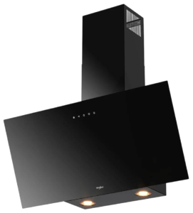 CAMPANA DECORATIVA DE PARED WHIRLPOOL DE 80 CM WHV8040B