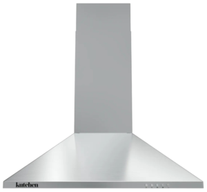 CAMPANA DECORATIVA DE PARED PIRAMIDAL 60 CM KUTCHEN MODELO KCP10260