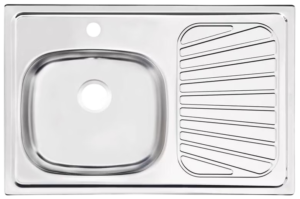 TARJA DE ACERO INOXIDABLE EMPOTRAR 80 CM  TRAMONTINA MODELO 93848515