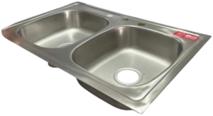 TARJA DE ACERO INOXIDABLE EMPOTRAR 84 CM CM FREGADEROS MODELO CM-850