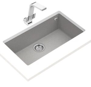FREGADERO DE SUBMONTAR 80 CM TEKA MODELO SQUARE 72.40 TG SG