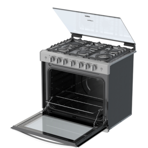 ESTUFA DE EMPOTRE GRIS GAS WHIRLPOOL 30″ MODELO WER3100D