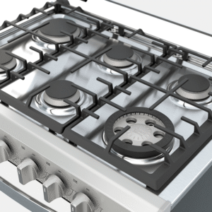 ESTUFA DE EMPOTRE GRIS GAS WHIRLPOOL 30″ MODELO WER3100D
