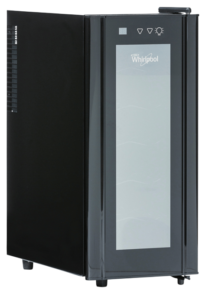 ENFRIADOR DE VINOS WHIRLPOOL 12 BOTELLAS NEGRO MODELO WW2001B
