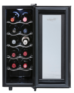 ENFRIADOR DE VINOS WHIRLPOOL 12 BOTELLAS NEGRO MODELO WW2001B
