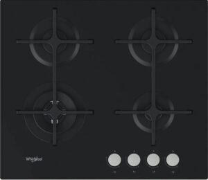 PARRILLA DE GAS VITROCERAMICA 60 CM NEGRO MARCA WHIRLPOOL MODELO GOA6423NB
