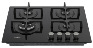 PARRILLA DE GAS VITROCERAMICA 60 CM NEGRO MARCA WHIRLPOOL MODELO GOA6423NB