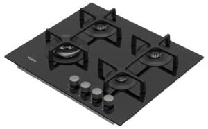 PARRILLA DE GAS  VITROCERAMICA 60 CM NEGRO MARCA WHIRLPOOL MODELO GOA6423NB