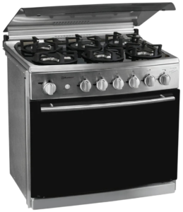 ESTUFA EMPOTRABLE A GAS 76 CM KOBLENZ MODELO EE-5231 LC-IVHIC LYON