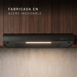 CAMPANA NUUR 60 CM BAJO ALACENA NEGRA CAMEXPA60AN