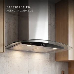 NUUR CAMPANA EXTRACTORA DECORATIVA PARED 76CM AI VT CAMEXPA76AV