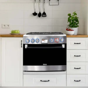 ESTUFA EMPOTRABLE A GAS 76 CM KOBLENZ MODELO EE-6342 TS-IICPN TOULOUSE