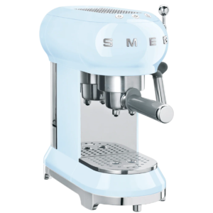 MAQUINA SMEG DE CAFE FILTRO PARA CAPSULAS AZUL ECF01PBUS