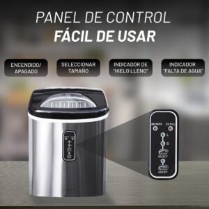 MAQUINA DE HIELO 24.2 CM NUUR MODELO HIEL12K