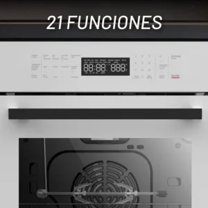 NUUR HORNO EMPOTRABLE DIGITAL GAS LP BLANCO HOGAS60DILP-B