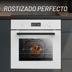 NUUR HORNO EMPOTRABLE DIGITAL GAS LP BLANCO HOGAS60DILP-B