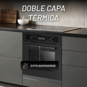 HORNO NUUR 60 CM GAS NATURAL NEGRO MATE HOGAS60DINAT-M