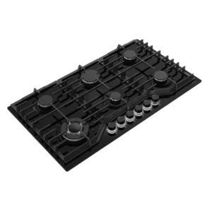 PARRILLA NUUR 90 CM GAS VIDRIO NEGRO PARGA6VT-L