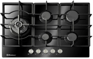 PARRILLA DE VIDRIO TEMPLADO MARCA KOBLENZ 75 CM MODELO PCK-75