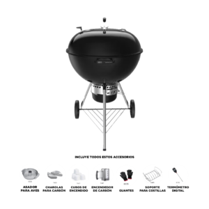 ASADOR A CARBON MARCA WEBER ORIGINAL KETTLE PREMIUM, 26″  16401001