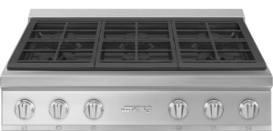 PARRILLA SMEG 90 CM GAS, INOX RTU366GX