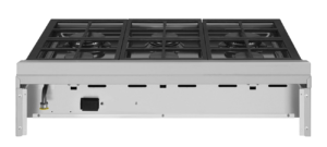PARRILLA SMEG 90 CM GAS, INOX RTU366GX