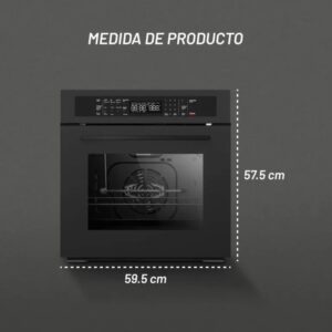 HORNO NUUR 60 CM GAS NATURAL NEGRO MATE HOGAS60DINAT-M