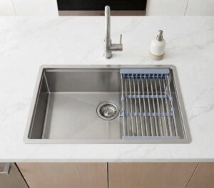 FREGADERO AXCENT 50 X 44 X 23 SATIN EMPOTRAR MODELO BIANCA