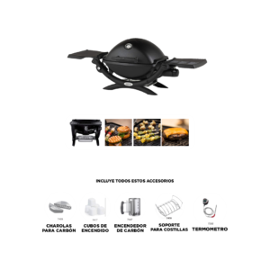 ASADOR WEBER Q 2400 ELECTRICO GRIS OBSCURO 55020043