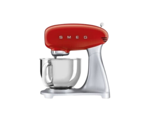 Batidora SMEG 600W, 4.8 Lt, 10 VELOCIDADES COLOR ROJO. SMF02RDUS
