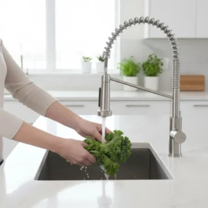 MONOMANDO ECLIPSE EXTRAIBLE KS3021 INOX	  ECLIPSEKS3021