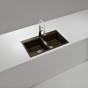 FREGADERO SCHOCK HORIZONT BRONZE EMPOTRAR, SUBMONTAR	 HORIZONTN200B