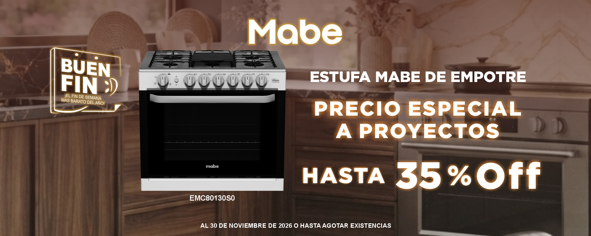 MABE EMC80130 BUEN FIN